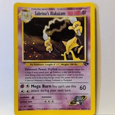 Sabrina's Alakazam 16/132 Gym Challenge Holo 1999-2000