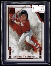 2025 Panini Impeccable #98 Kristian Campbell #/99