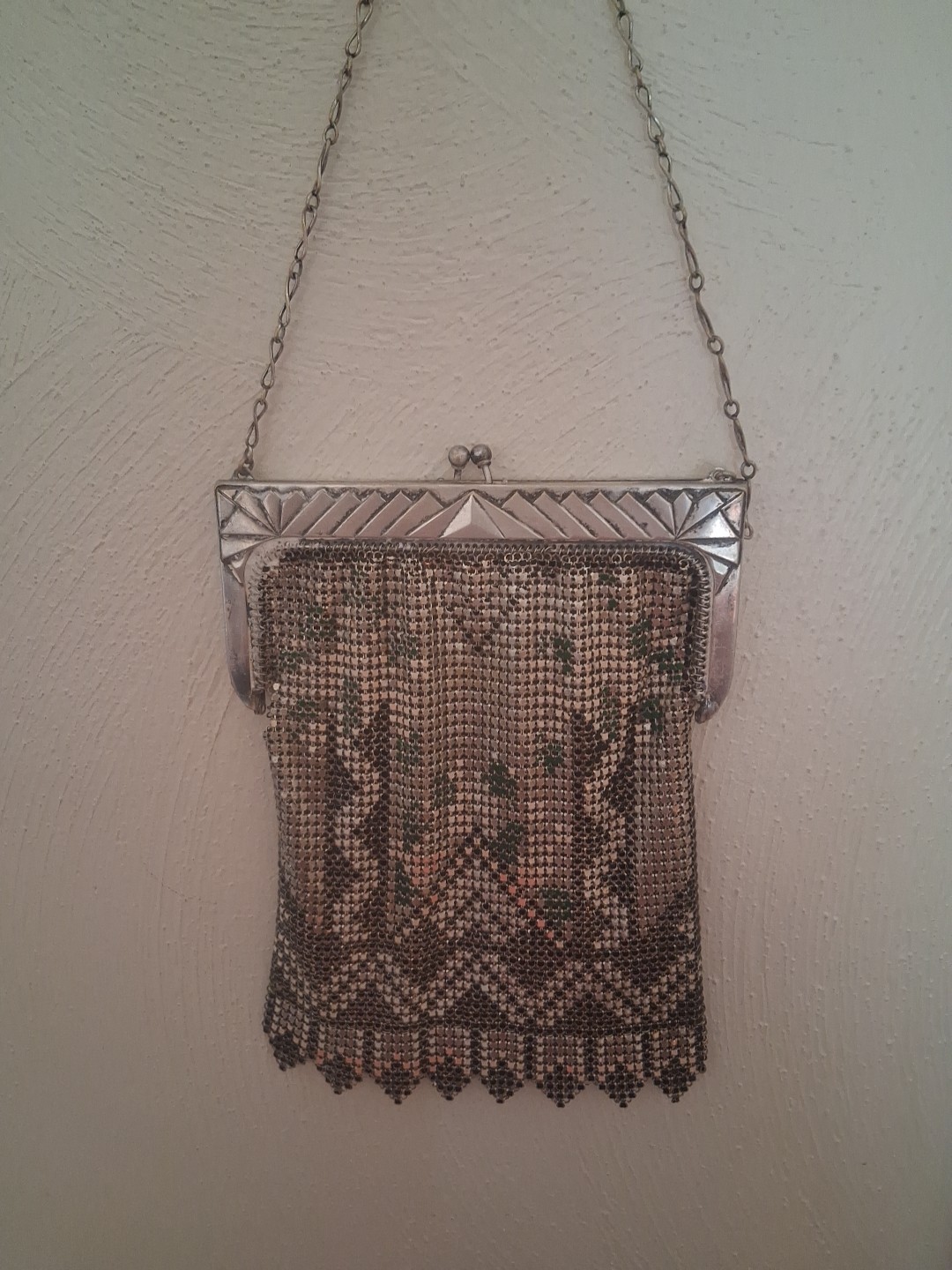Whiting & Davis Antique Mesh Purse - image 1