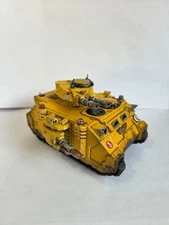 Imperial fists Predator tank painted and liveried