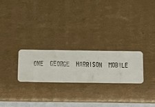 George Harrison-33 1/3-Original 1976 PROMO Hanging Store Display/Mobile-SEALED!