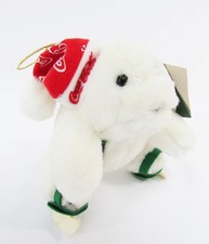 1998 Coca Cola Polar Bear Plush Holiday Ornament Christmas Coca-Cola