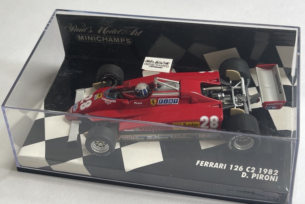 MINICHAMPS Ferrari 126 C2 Grand Prix Car From 1982 | Acquisti