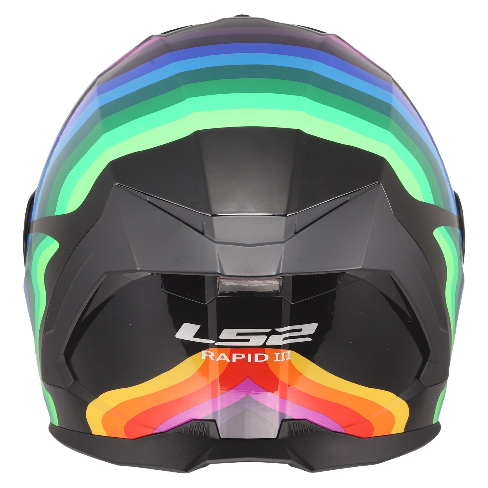 Casco integrale LS2 FF820 Rapid III Flow Black taglia L foto 2