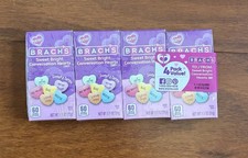 Brach's Tiny Conversation Hearts Candy Valentines Day Sweet 1oz Treat Box, 4pk