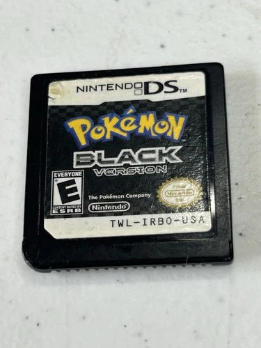Pokémon Black Version Nintendo DS Authentic Cartridge TESTED WORKING. FAST SHIP!