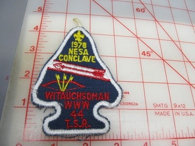 OA Lodge 44 WITAUCHSOMAN collectible 1978 NESA Conclave patch (mD)