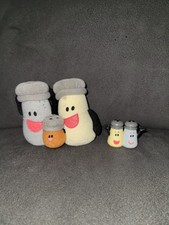 Vintage Blues Clues Salt, Pepper  Paprika Plush 1990  s Nickelodeon Randtoy