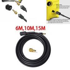 PVC Water Hose for Karcher K Series High Pressure Washers 6M 10M 15M Length
