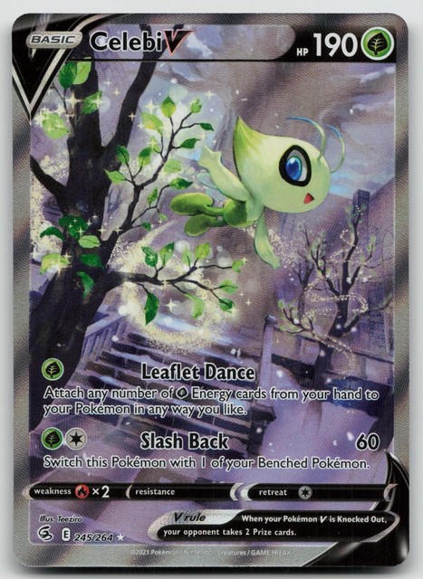 Celebi V #245 (Fusion Strike (2021))