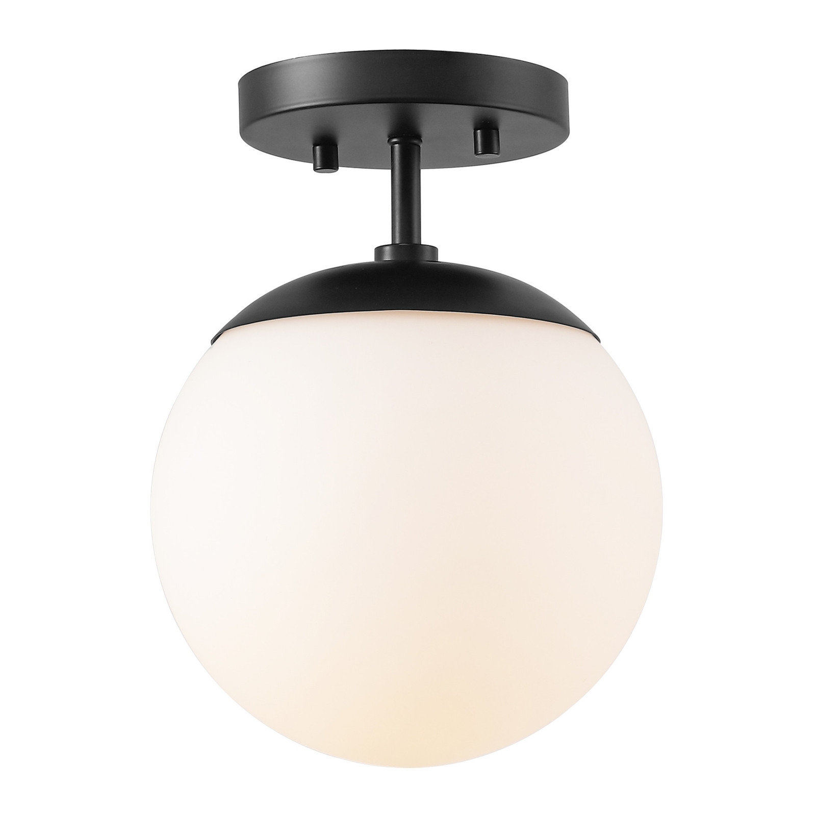 Jonathan Y Marcel 8W LED Semi-Flush Ceiling Light in White