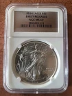 2014-SILVER AMERICAN EAGLE NGC MS-69 EARLY RELEASE RELEASE VERY NICE!!!