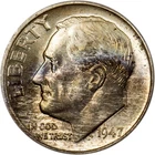 1947-D Roosevelt Dime - GEM BU!