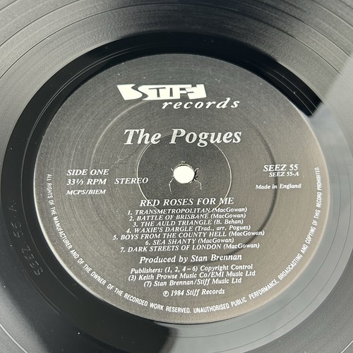 The Pogues Red Roses For Me Vinyl LP EX/VG+ 1984 1st Press A1 B1 Record Album - Picture 6 of 20