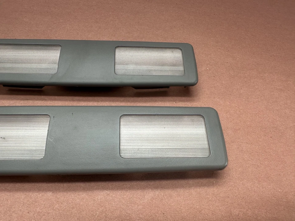 Par de luces espejos retrovisores grises OEM #94181 BMW E34 540I E32 750IL E31 850CI Foto 2 de 4