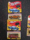 Hot Wheels RLC- Custom Corvette Pink Redline- 1969 Dodge Charger- 442 Police...