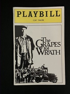 The Grapes Of Wrath Broadway Musical Vintage 1990 Playbill Cort Theatre