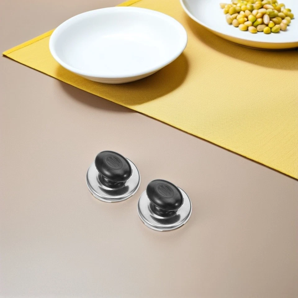 2 peças capa de reposição para chaleira de chá bule de metal apito tampa alça - Imagem 4 de 4