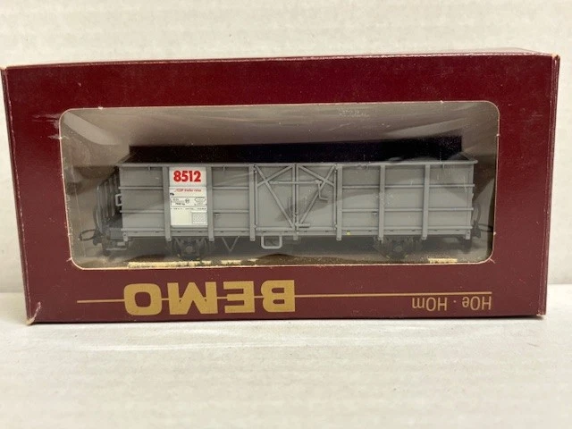 BEMO H0m Fd 8512 Hochbordwagen RhB grau 2255 132