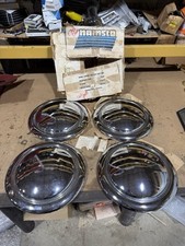 Nos 15 Namsco Hubcaps Full Wheel Covers Custom Hot Rod Bomb