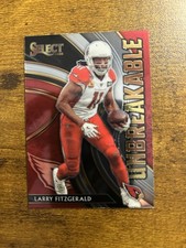 2020 Panini Select - Unbreakable Larry Fitzgerald #U22 Silver Prizm