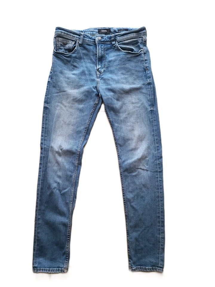 Jean Kaporal Slim Fit bleu délavé homme - Taille M / L (W31-W32) - Photo 1/4