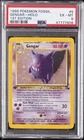 1999 POKEMON FOSSIL 1ST EDITION #5 GENGAR-HOLO PSA 6