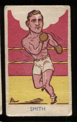 Trade Card, A&J Donaldson, Sportfavoriten, 1953, Boxen, J Smith, #255