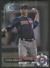2017 Bowman Chrome Prospects #BCP44 Stephen Gonsalves Minnesota Twins 46748