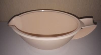 Sauciere Behälter beige Tupperware 550 ml   Ersatzteil