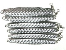 6 pack of AVA type fishing jig 6oz Hammered Diamond Bass Blues lure raw