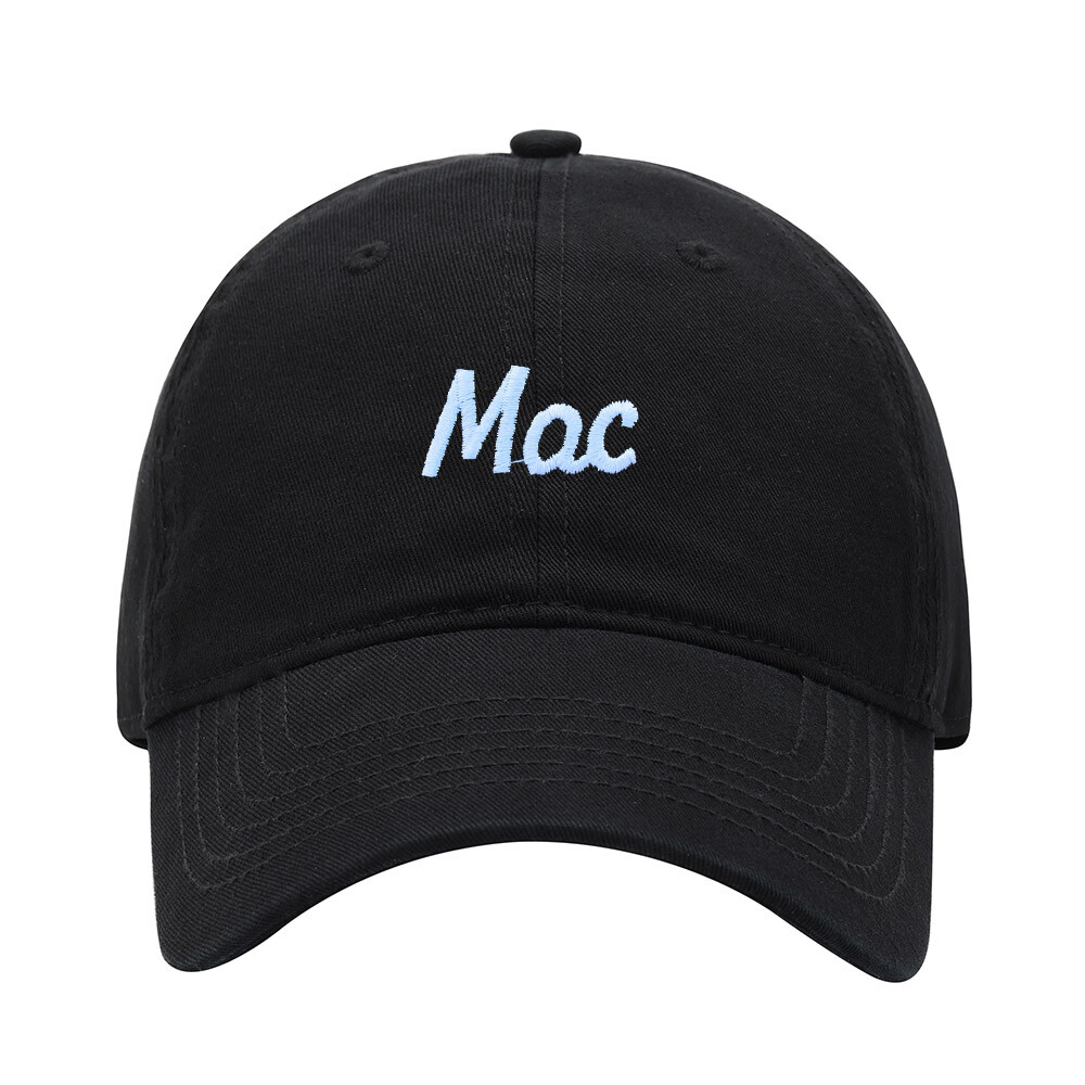 Baseball Cap Men Name Mac Gift Embroidered Washed Cotton Dad Hat Baseball Caps
