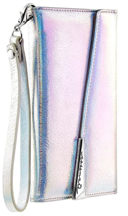 Funda CaseMate Folio Muñequera CUERO Genuina para Apple iPhone X/Xs - Iridiscente  Foto 3 de 4
