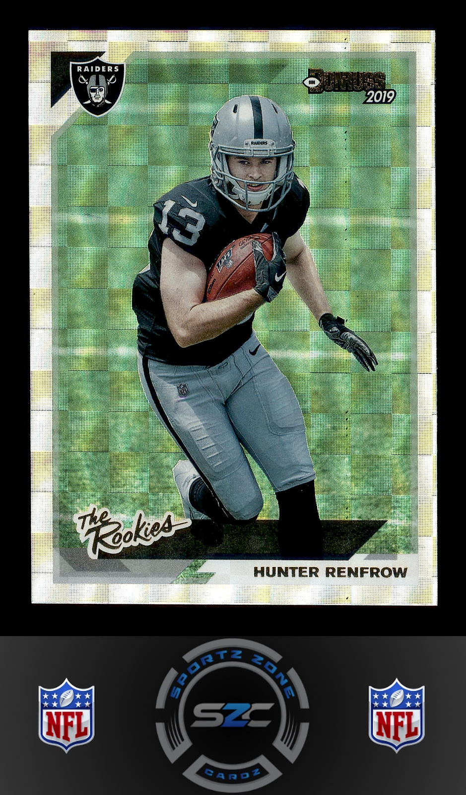 Hunter Renfrow - 2019 Donruss The Rookies Card#TR-40