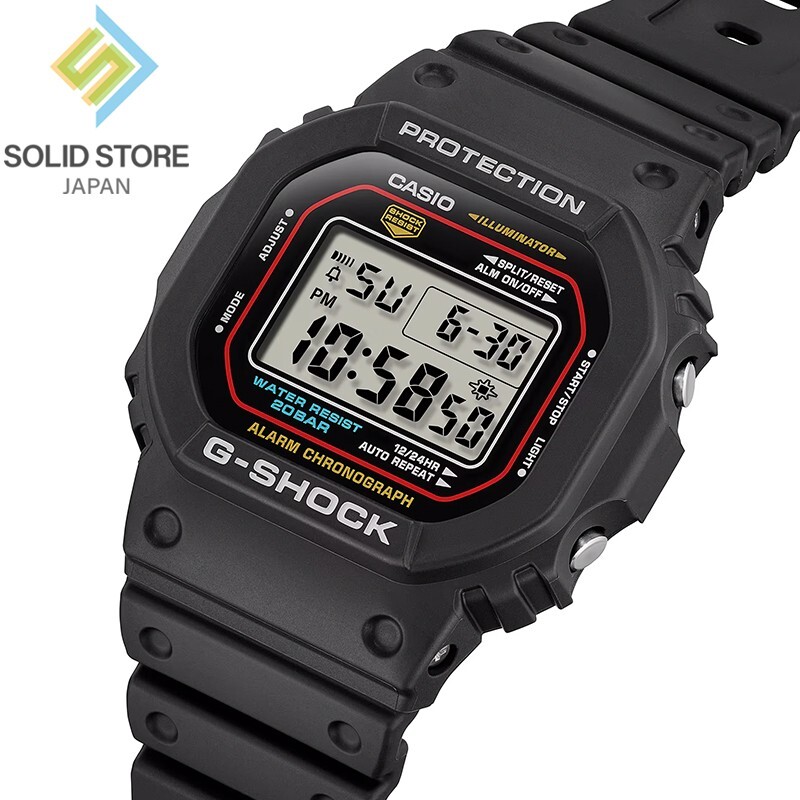 【 G-SHOCK DW-5600RL-1JF 】 CASIO G-SHOCK DW-5600RL-1JF Iconic Styles Digital Watch