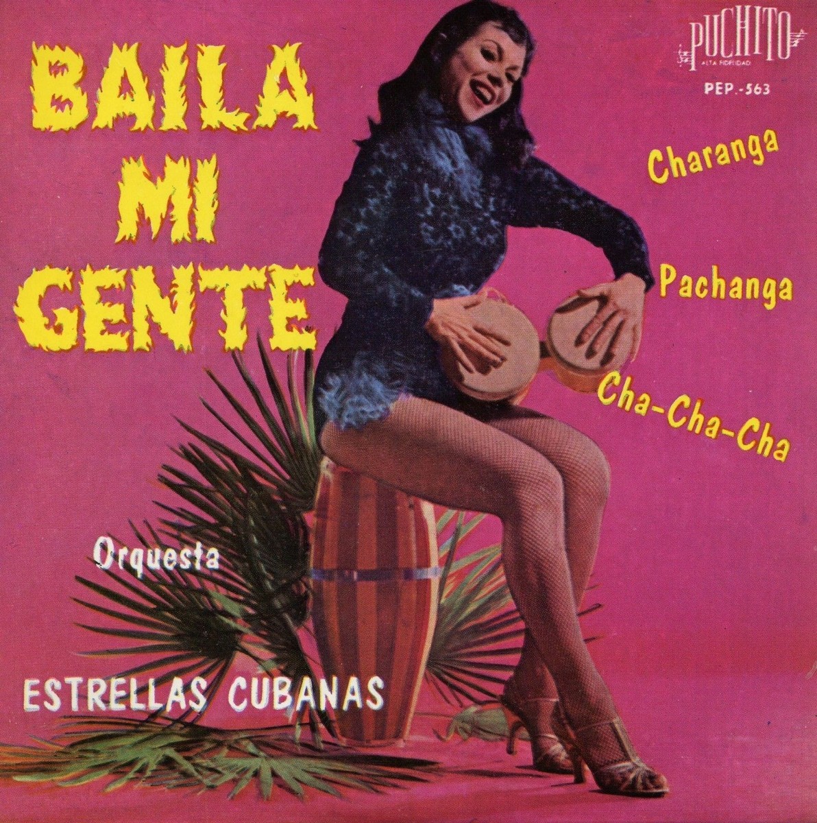 ORQUESTA ESTRELLAS CUBANAS / Charanga / PUCHITO PEP 563 Pres