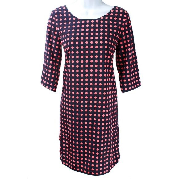gap blue polka dot dress Gap Navy Blue Polkadot Dress Size Small