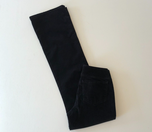 vintage usa Dead Sexy Brand Flare Corduroy Pants 28 x 32 Black Low Rise EUC - Picture 12 of 18