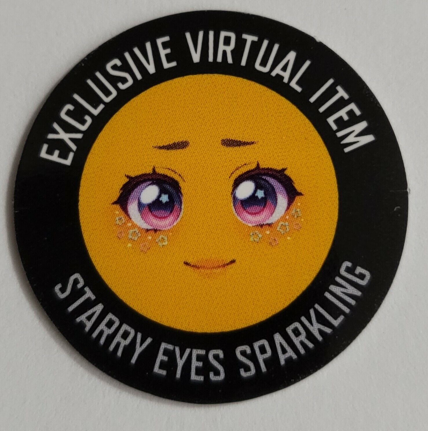 Roblox Celebrity Series 9 Starry Eyes Sparkling Face *Code Only