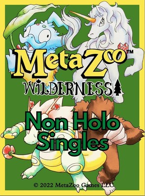 Metazoo Wilderness 1st Ed. Non Holo Singles