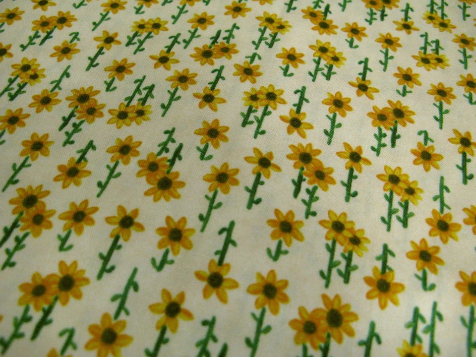 Windham Telas Lancaster Algodón Por Cheryl Bartley Pequeño Girasol Floral 1.36 Yd Foto 3 de 4