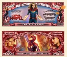 OUR CAPTAIN MARVEL MILLION DOLLAR BILL (25 Bills)