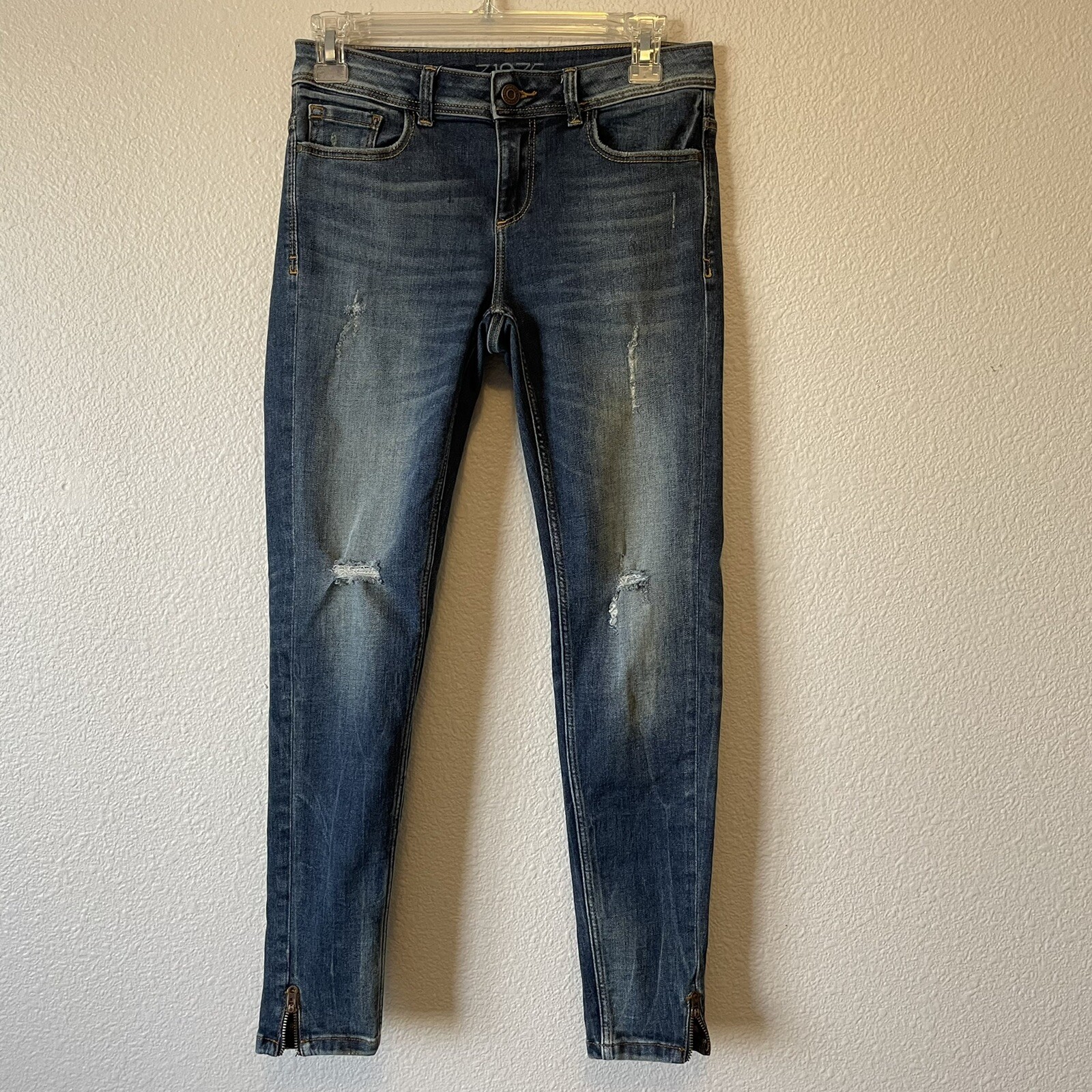 zara basic denim - image 1