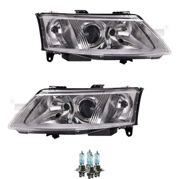 Scheinwerfer Set Rechts & Links H7/H7 FüR Saab 9-3 Cabriolet YS3F Inkl. Lampen-image