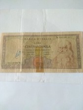 BANCONOTA 50.000 LIRE LEONARDO (FALSO?)