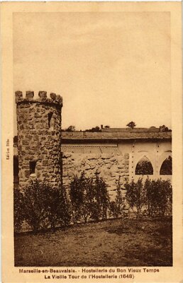 Old postcard Marseille en Beauvaisis Hostellerie du Bon Vieux Temps FRANCE (1014337)