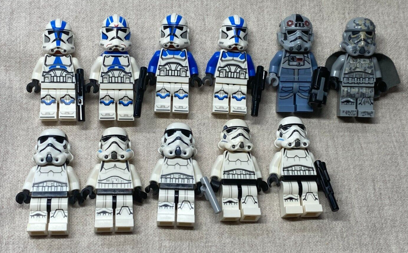 LEGO Minifigures Misc Lot of 11 Star Wars Figures