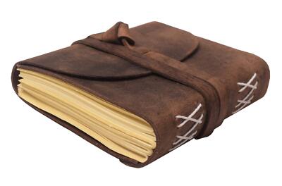 Genuine Leather Journal Dairy For Unisex Leather Cover Dairy Collectible Dairy