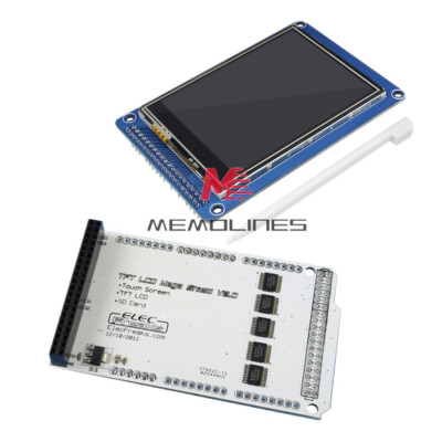 TFT 3.2'' LCD Shield Expansion Board+ 3.2'' TFT LCD Module Touch Panel For arduino