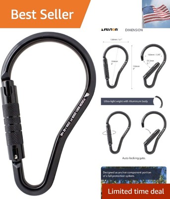 Alumn Auto Lock Ladder Hook Carabiner